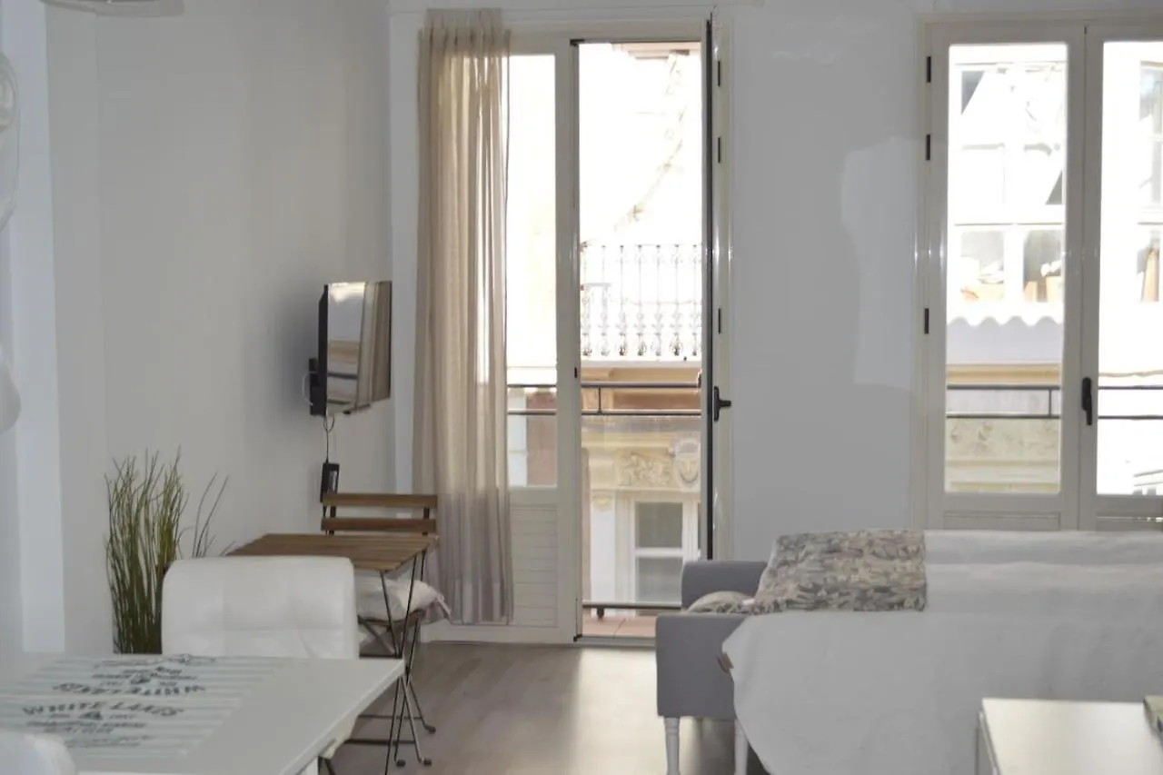 Modern Studio Flat Close To Plaza Merced Málaga 0*,
